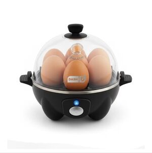 New In Box DASH Black Everyday Rapid Egg Cooker